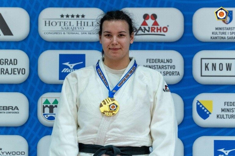 Sara Marić zlatna na Evropskom džudo kupu u Sarajevu
